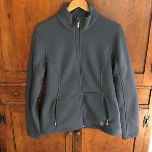 Spyder gray core sweater jacket coat